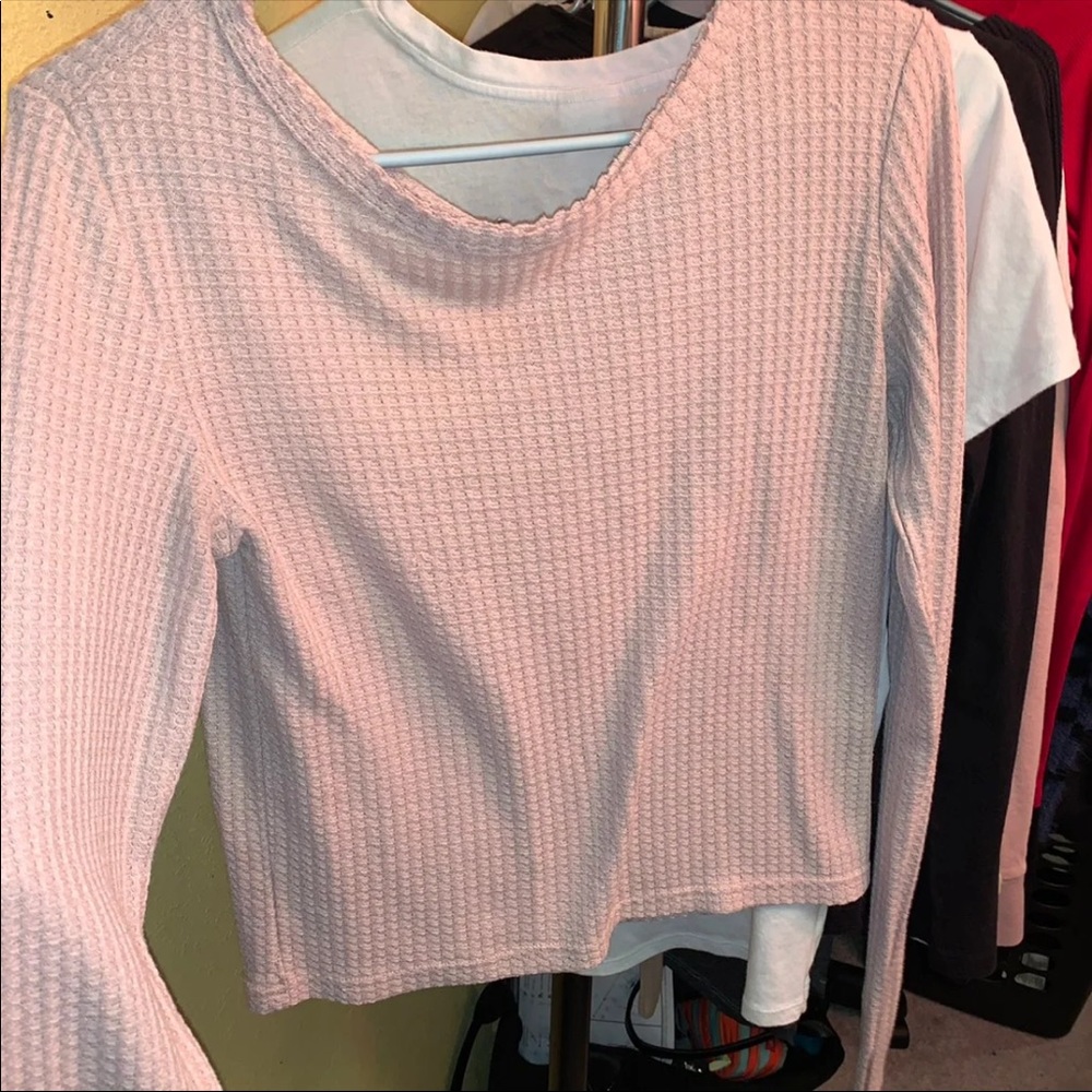 Pink sweater